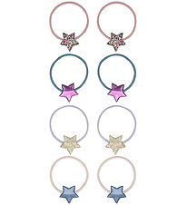 Mimi & Lula Elastic Hair Bands - 8 pcs - Mini Star Ziggy