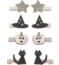 Mimi & Lula Hárspennur - 8 Stk. - 3,5 cm - Mini Spooky Halloween