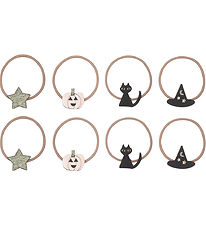 Mimi & Lula Elastic Hair Bands - 8 pcs - Spooky Halloween