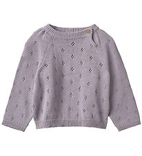 Wheat Sweater - Knitted - Mira - Lavender