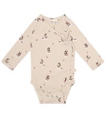 That's Mine Wrap Bodysuit l/s - Elia - Rudolph