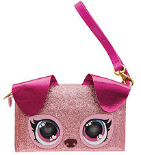Purse Pets Handbag w. Light - Dazzling Diva - Pink Glitter