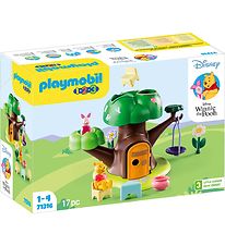 Playmobil 1.2.3 & Disney - Plys & Piglet's Wooden House - 71316