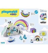 Playmobil 1.2.3 & Disney - Mickey's en Minnie's luchthuis - 7131