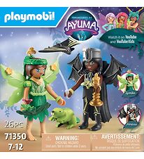Playmobil Ayuma - Mets Fairy & Lepakko Fairy M. Toteemielin -
