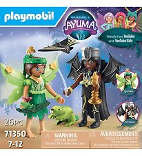 Playmobil Ayuma - Forest Fairy & Leðurblöku Fairy M. Tótem dýr -