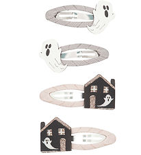 Mimi & Lula Hárspennur - 4 Stk. - 5,5 cm - Haunted House Hallowe