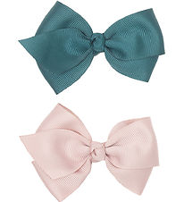 Mimi & Lula Hair Clip - 2 pcs - Maisie Bow Chestnut