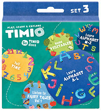 TIMIO Disc set 3 - Fairy Tale, The Alphabet, Vegetables and Time