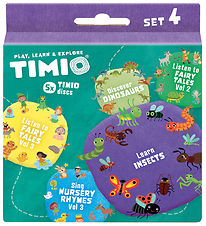 TIMIO Disc set 4 - Kinderliedjes, Sprookje, Dinosaurussen en Ins
