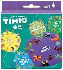 TIMIO Disc set 4 - Chansons pour enfants, Conte de fe, Dinosaur