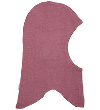 CeLaVi Balaclava - Ull/Bomull - Dubbel - Mellow Mauve Melange