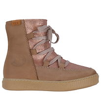 Wheat Winterstiefel - Woolie - Tex - Rose Down m. Glitzer