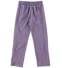 adidas Performance Fleecehousut - J Hot WNTR Tiro - Violetti