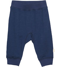 CeLaVi Trousers - Wool - Dark Blue