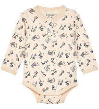 CeLaVi Bodysuit l/s - Wool - Dark Blue