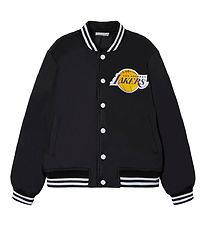 Name It Jacket - NkmAltair NBA - Black w. Print
