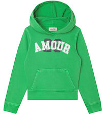 Zadig & Voltaire Hoodie - Limoen m. Print