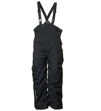 Isbjrn of Sweden Ski Pants w. Suspenders - Powder - Black