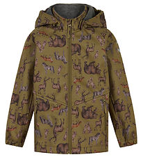 Mikk-Line Softshell Jacket w. Fleece - Recycled - Zoo - Butternu