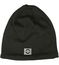 Mikk-Line Beanie - Wool/Acrylic - 2-layer - Black