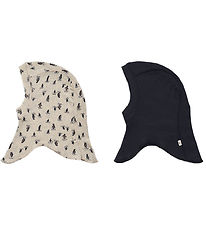 Wheat Balaclavas - 2-pack - Ull - Felix - Blue