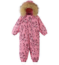 Reima Snowsuit - Lappi - Sunset Pink w. Print