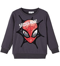 Name It Sweatshirt - NmmSvende Spider-Man - India Ink