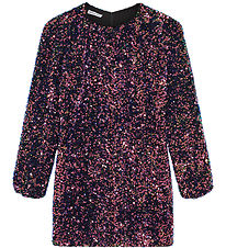 Designers Remix Robe - Paulette - Multicolour Paillettes