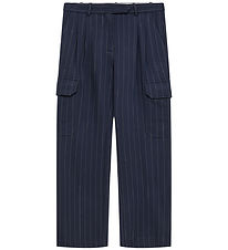 Designers Remix Trousers - Cargo - Zoe - Navy/White Pinstripe