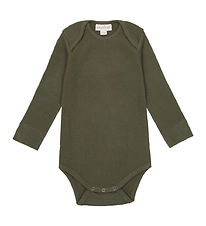 Popirol Bodysuit l/s - Polori - Forest