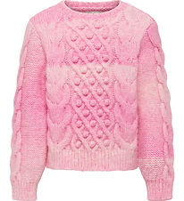 Kids Only Blouse - Knitted - KogLiva - Azalea Pink/Space Dyed