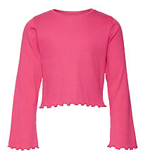 Vero Moda Girl Blouse - Rib - Crop - VmLavendel - Fuchsia Purple