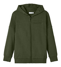 Name It Cardigan - NkmOlinfo - Rifle Green