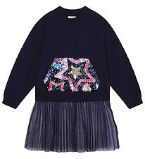 Billieblush Tulle Dress - Navy