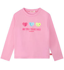 Billieblush Blouse - Better Together - Pink w. Hearts