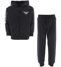 Emporio Armani Ensemble de Jogging - Noir av. Gris