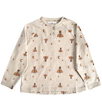 Monsieur Mini Blouse - Croissant Blanlie Aop