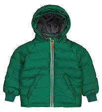 Mikk-Line Padded Jacket - PU - Recycled - Evergreen