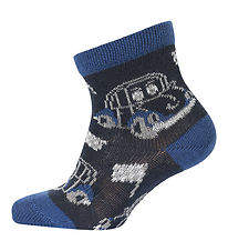 Melton Socks - Race Car - Marine