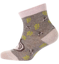 Melton Socks - Squirrel - Denver Melange