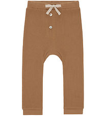 Monsieur Mini Pantalon - Gaufre Baggy - Brown Sucker