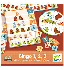 Djeco Game - Bingo 1,2, 3 - Numbers