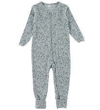 Joha Onesie - Ull - Mint Aop