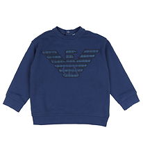Emporio Armani Peysa - Insegna Blue M. Lógó