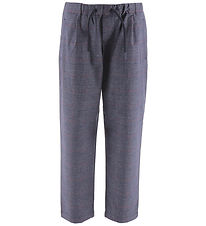 Emporio Armani Trousers - Navy/Red Check