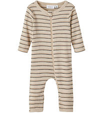 Name It Jumpsuit - Wool - NbmWomi - White Pepper