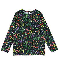 Danefæ Blouse - Danenorthpole - Black BOTANICAL