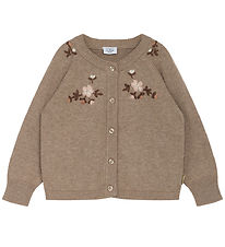 Hust and Claire Cardigan - Knitted - Carlota - Sand Melange