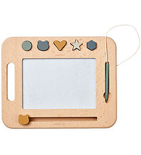 Liewood Drawing activity board - Veneda - Fauna Green Multimix